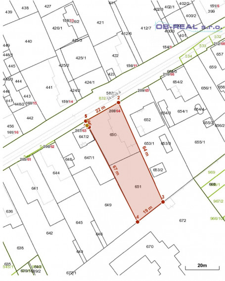 Sládkovičovo - exkluzívne ponúkame na predaj lukratívny stavebný pozemok pre výstavbu RD