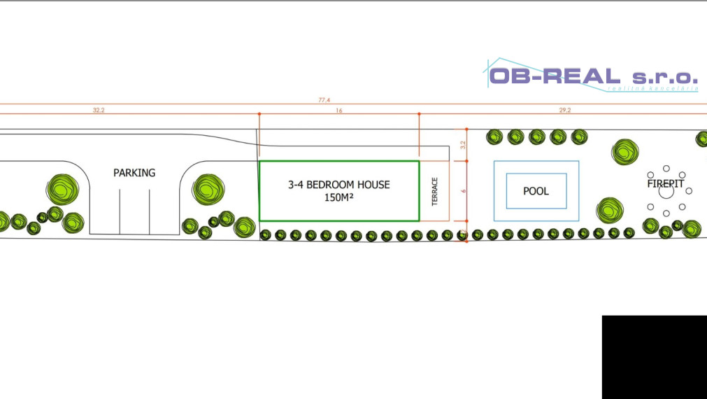 Predaj stavebného pozemku v obci Čierna Voda