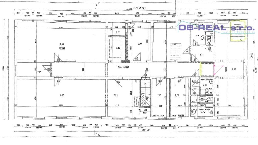 Predaj trojpodlažnej administratívnej budovy v Galante