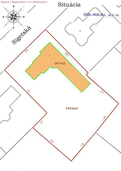 Predaj 8izb RD pozemok 1710m2 top lokalita Sládkovičova.