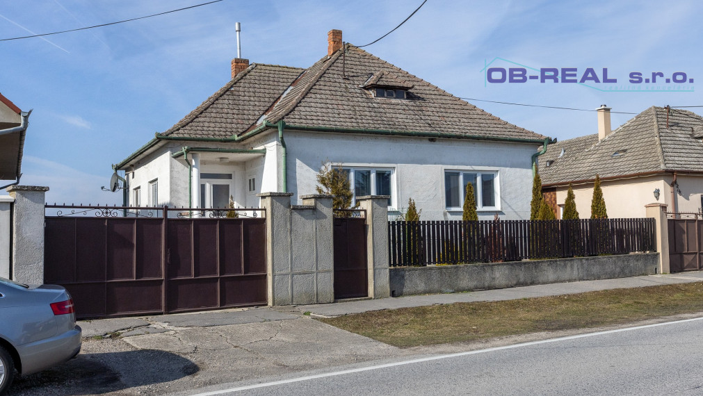 REZERVOVANE_Predaj podpivničeného 3izb RD 161m2, všetky IS, pozemok 1635m2