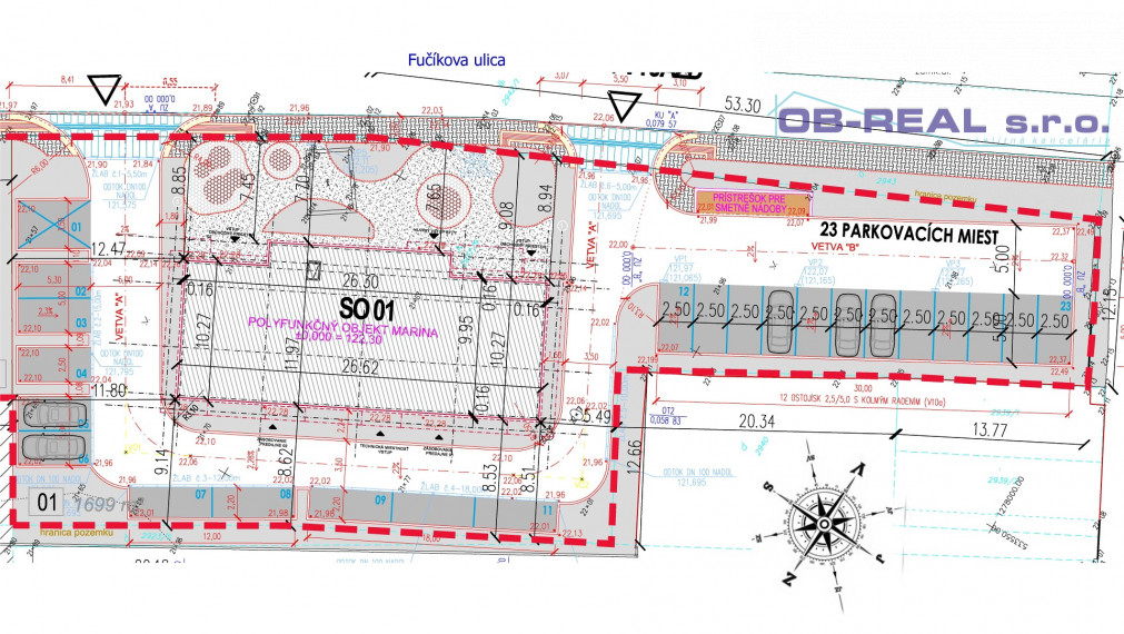 Predaj moderných 2izb bytov 55m2 v novostavbe v centre Sládkovičova