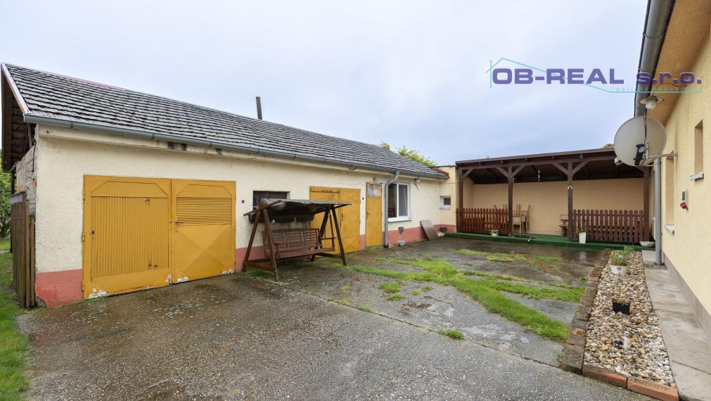 Predaj rekonštr. 3izb RD 90m2 tehla, nová strecha, pozemok 1772m2