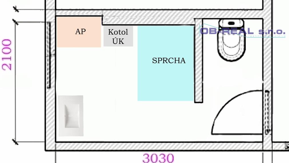 Predaj kompletne rekonštr. 2izb bytu 62m2 na zvýš. prízemí