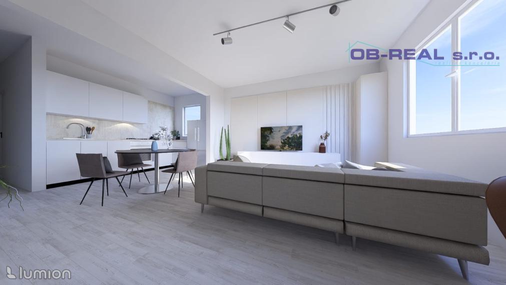 Predaj kompletne rekonštr. 2izb bytu 62m2 na zvýš. prízemí