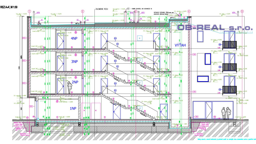 Predaj moderného 3izb bytu 70m2 v novostavbe v centre Sládkovičova