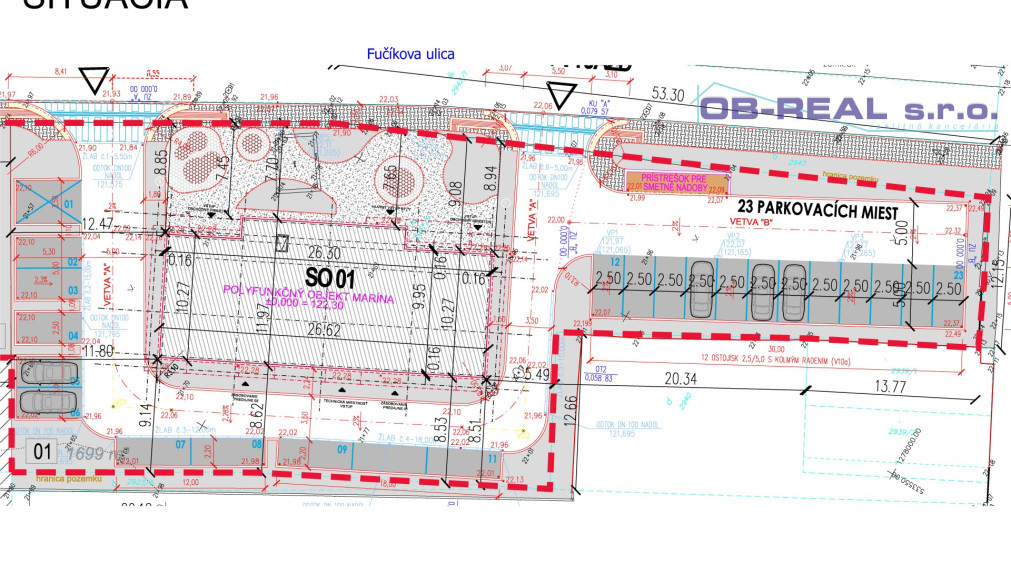 Predaj moderného 3izb bytu 70m2 v novostavbe v centre Sládkovičova