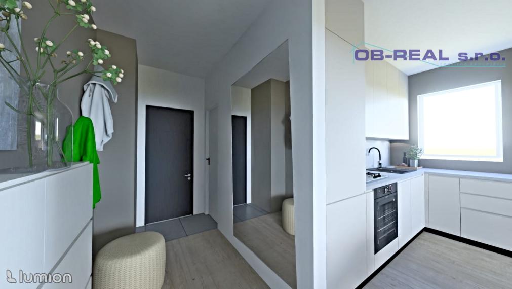 Predaj kompletne rekonštr. 2izb bytu 62m2 na zvýš. prízemí