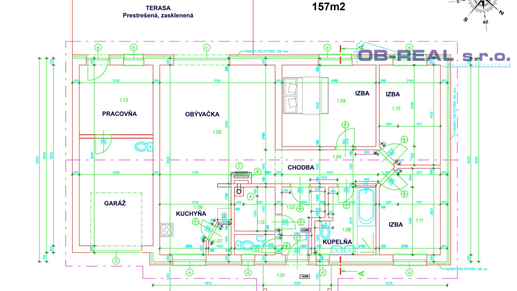 Predaj 4izb RD 183m2 pozemok 464m2 výstavba 2015 čiatč. Zariadený
