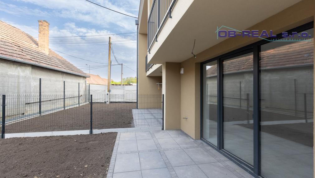 AKCIA zľava 5000,- eur! Predaj 2izb Skolaudovaných bytov s terasou a pozemkom v novovybudovanej lokalite Oriešky - Zátišie v Sládkovičove