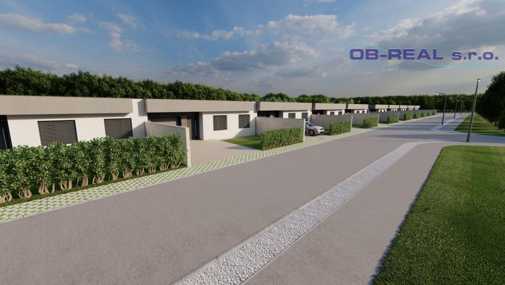 Exkluzívne ponúkame na predaj novostavby 4izb RD + garáž, v radovej zástavbe v novovybudovanej lokalite v Nebojsi