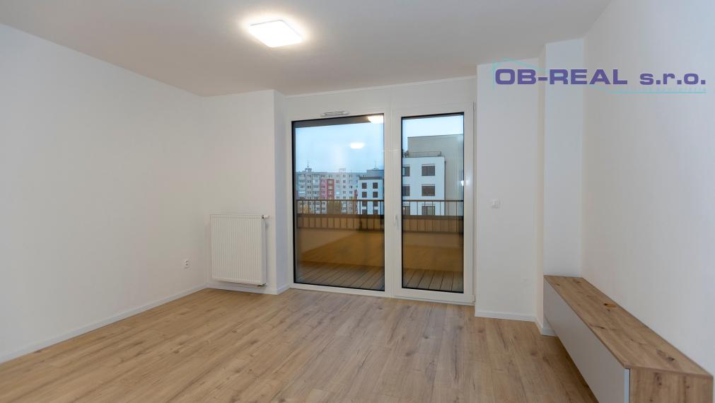 Prenajmeme zariadený 2izb byt 54,3+2,1m2, 3posch. novostavba - GA West M - Ihneď voľný