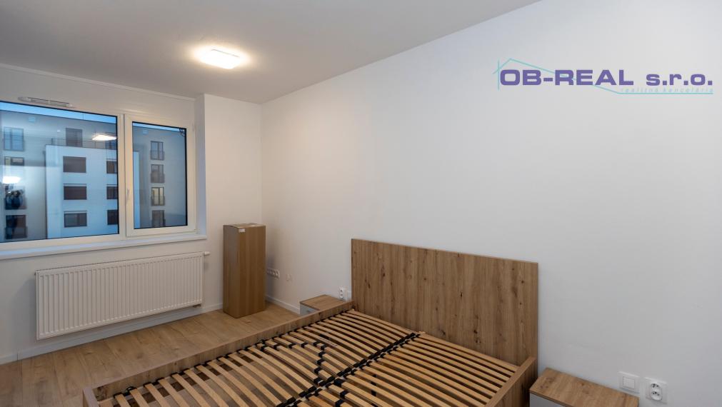 Prenajmeme zariadený 2izb byt 54,3+2,1m2, 3posch. novostavba - GA West M - Ihneď voľný