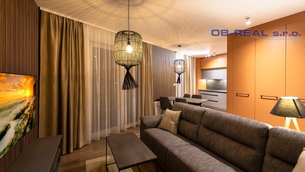 Prenájom novostavby moderného, luxusne zariadeného 2izb bytu s terasou - PARK HOUSE GA