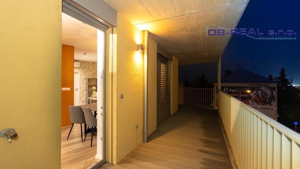 Prenájom novostavby moderného, luxusne zariadeného 2izb bytu s terasou - PARK HOUSE GA