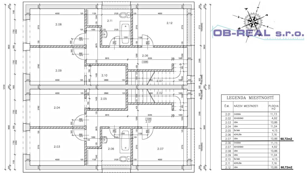 Predaj moderného 4izb holobytu 118m2 v dvojdome v Topoľnici. Pozemok 229m2