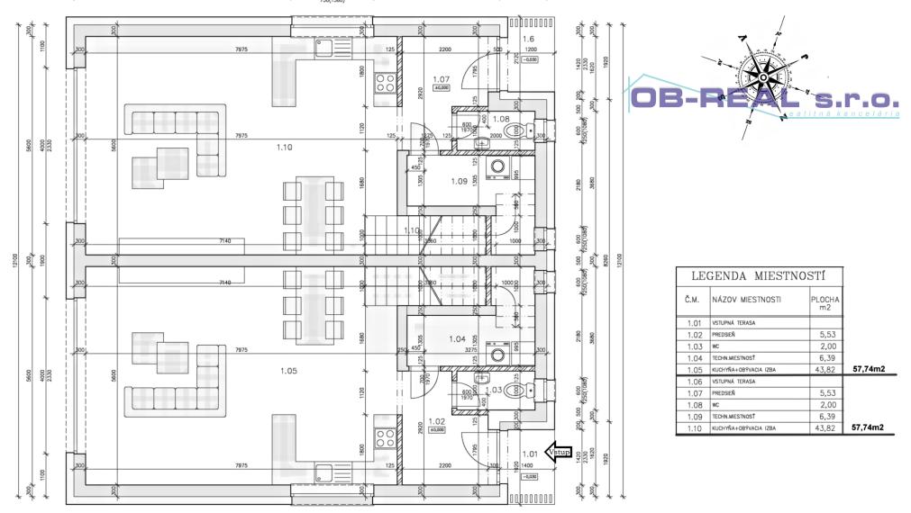 Predaj moderného 4izb holobytu 118m2 v dvojdome v Topoľnici. Pozemok 229m2