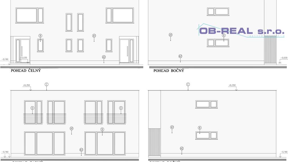 Predaj moderného 4izb holobytu 118m2 v dvojdome v Topoľnici. Pozemok 229m2