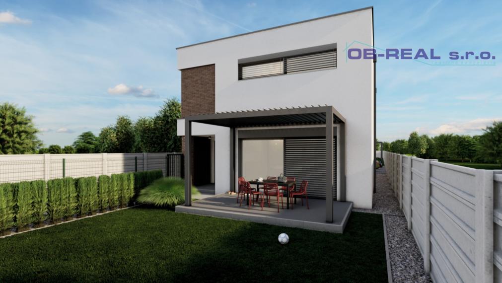 Predaj novostavby 3izb bytu 98m2 v dvojdome s parkoviskom a terasou