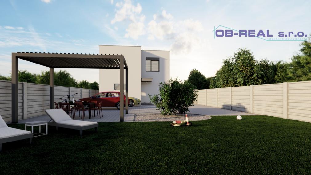 Predaj novostavby 3izb bytu 98m2 v dvojdome s parkoviskom a terasou