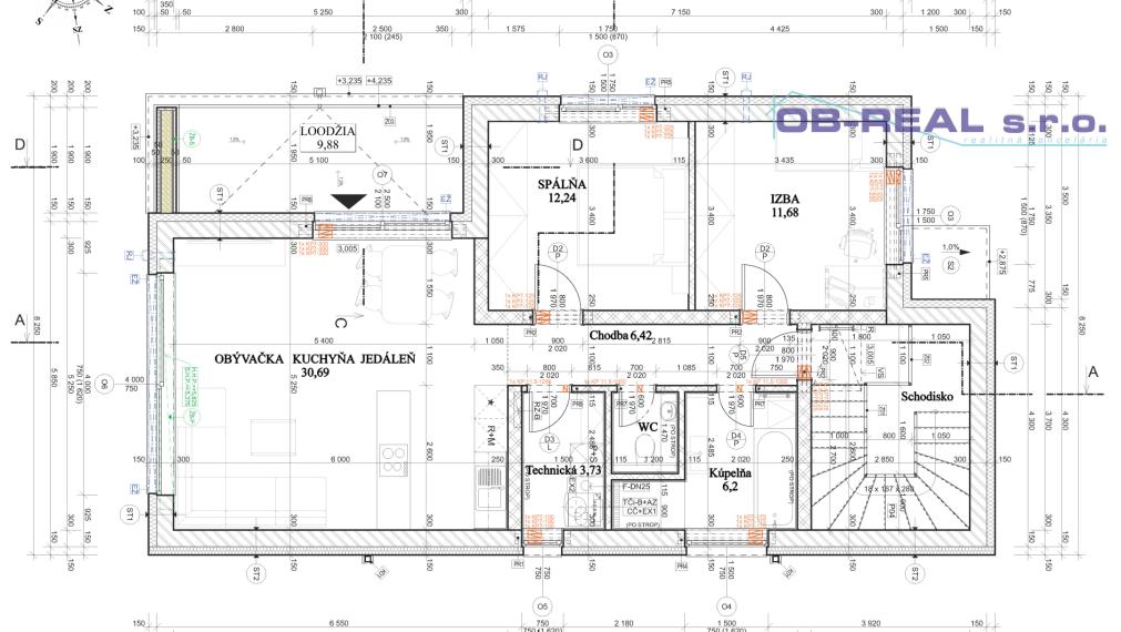 Predaj novostavby 3izb bytu 98m2 v dvojdome s parkoviskom a terasou