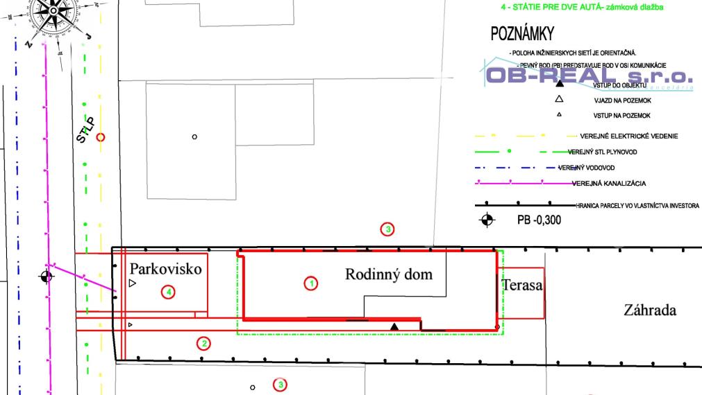 Predaj novostavby 4izb RD 118m2 v štandarde s kuch. linkou, pozemok 719m2