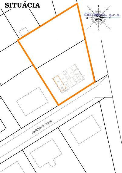 Predaj 3izb bytu 87m2 na 1posch v 4-bytovom dome s garážou 18,5m2 a záhradkou