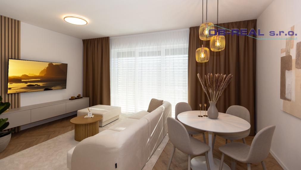 POSLEDNÝ VOĽNÝ! Predaj 2izb bytov 61,5 m2 v novostavbe v Sládkovičove v novovybudovanej lokalite Oriešky - Zátišie