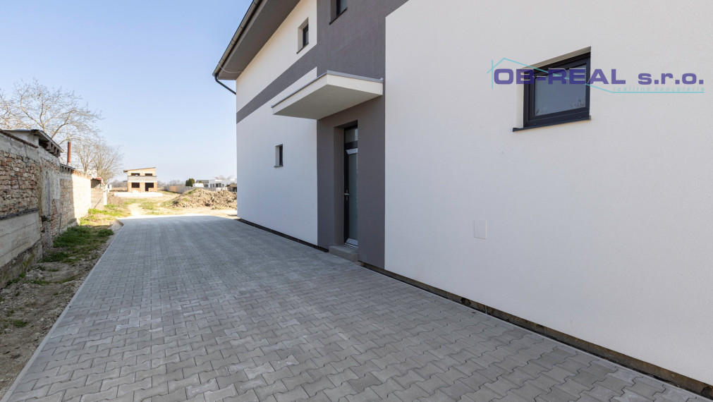 Novostavba 3izb bytu 113m2 na 1.poschodí tehl. bytovky GA-HODY