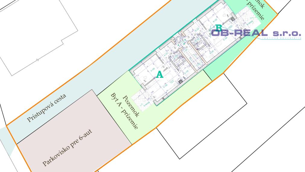 GA-HODY_B: Predaj 2izb bytu 56m2 na prízemí tehl. bytovky