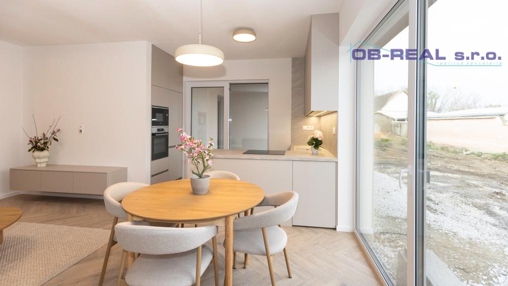 Galanta-Nebojsa: Predaj zariadenej novostavby 4izb RD 124m2 s garážou pozemok 336m2