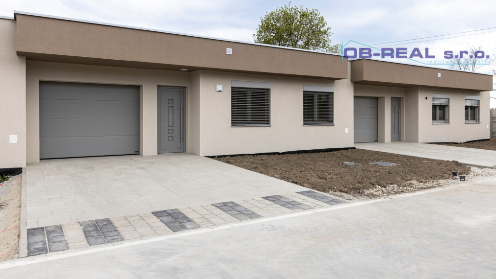 Galanta-Nebojsa: Predaj zariadenej novostavby 4izb RD 124m2 s garážou pozemok 336m2