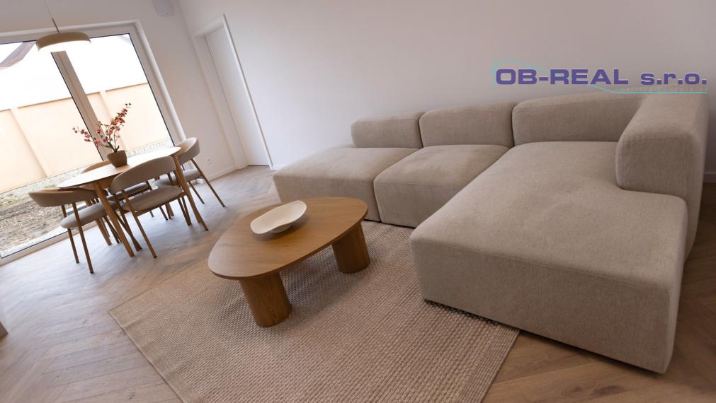 Galanta-Nebojsa: Prenájom zariadenej novostavby 4izb RD 124m2 s garážou pozemok 336m2