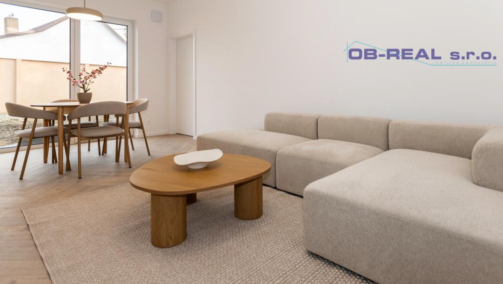 Galanta-Nebojsa: Prenájom zariadenej novostavby 4izb RD 124m2 s garážou pozemok 336m2