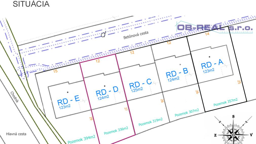 Galanta-Nebojsa: Prenájom zariadenej novostavby 4izb RD 124m2 s garážou pozemok 336m2