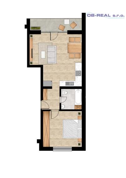 Predaj nového 2-izb. bytu so záhradkou 131m2 v novostavbe v Sládkovičove v lokalite Oriešky