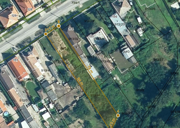 Predaj stavebného pozemku v obci Čierna Voda