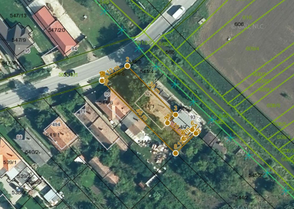 Čierny Brod: Predaj stavebného pozemku o výmere 529m2 pre výstavbu rodinného domu